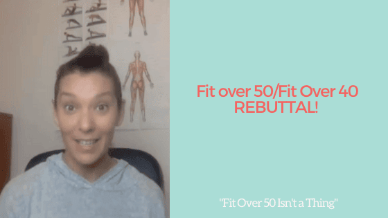 fit over 50/fit over 40 Isn't a thing
